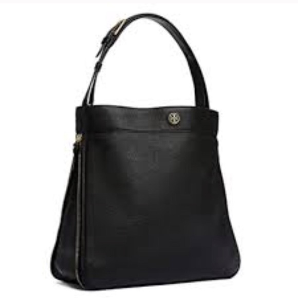 Tory Burch Handbags - Tory Burch black leather pebbled purse